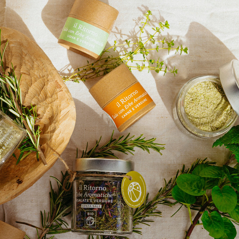 Pesti e Sali con Erbe Aromatiche