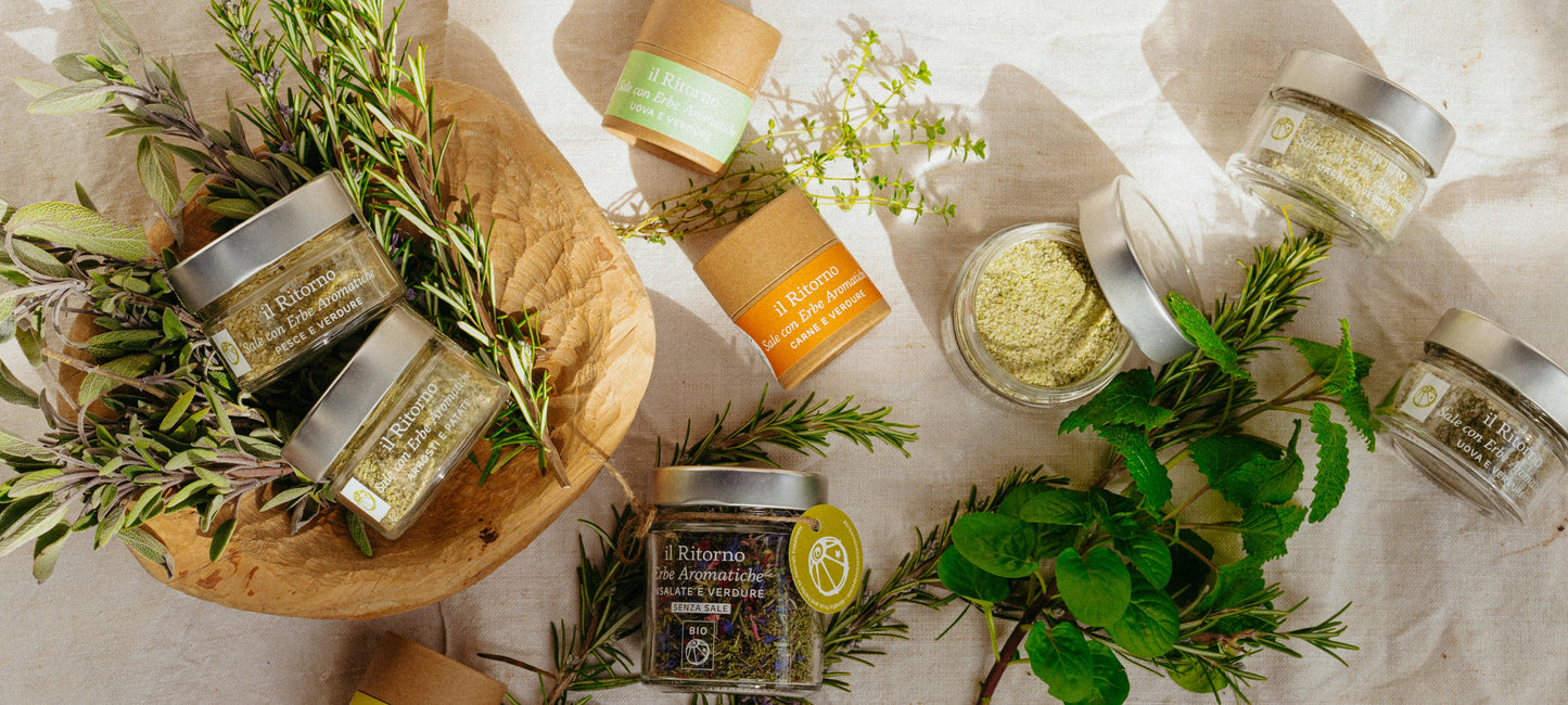 Pesti e Sali con Erbe Aromatiche