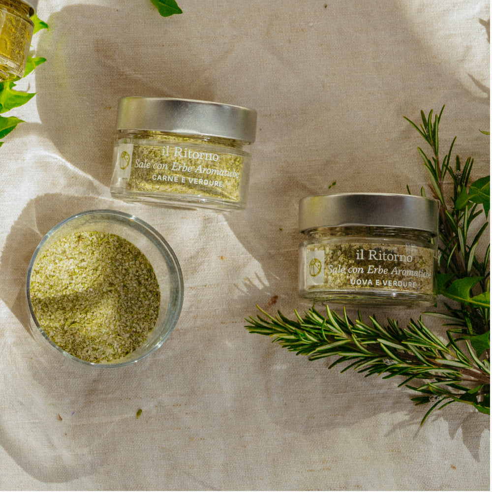 
                      
                        Sale con Erbe Aromatiche per Uova e Verdure 100g
                      
                    