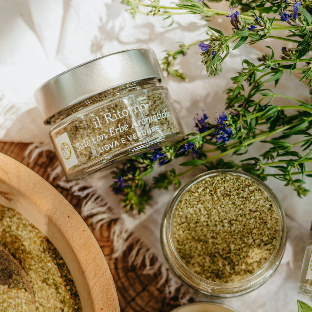 Sale con Erbe Aromatiche per Uova e Verdure 100g