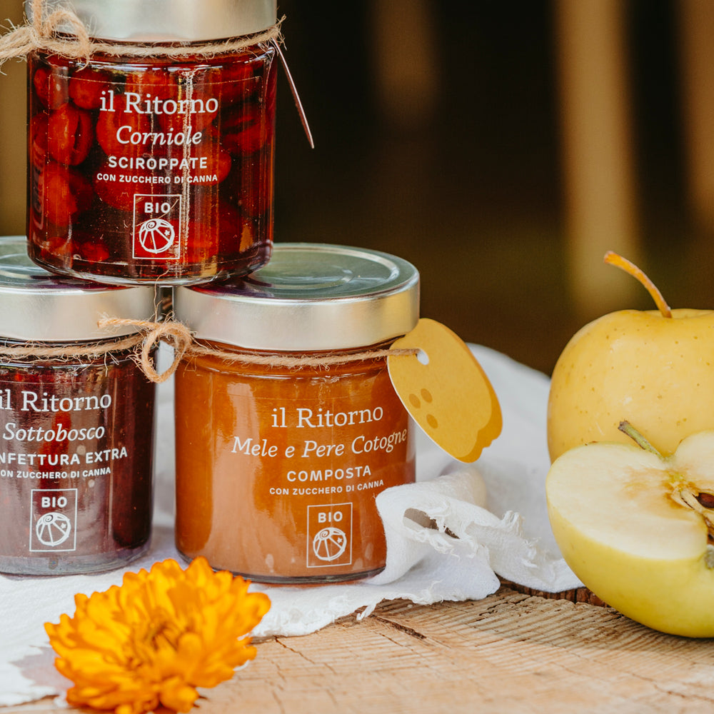
                      
                        Composta BIO Mele e Pere Cotogne 220g
                      
                    