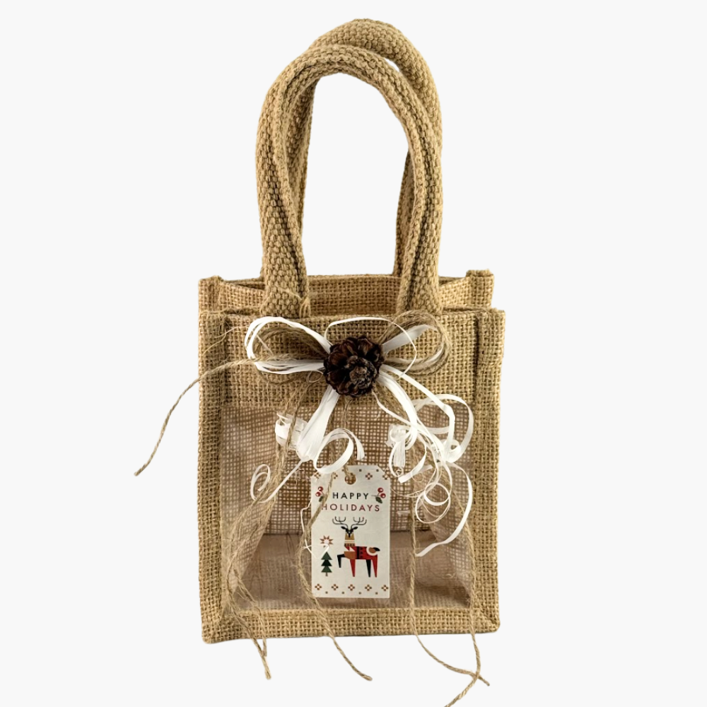 Borsina Regalo in Juta con 1 Finestra